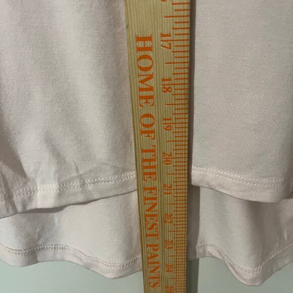 Athleta Women’s Cloudlight Open Back Tee Medium Blush Pink Athleisure Yoga Top - Picture 5 of 10